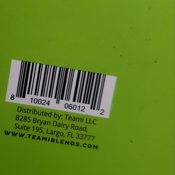 TEAMI' BLENDS SUPERFOOD 4.40Z CLEANSER & DETOX MASK, GREEN TEA BLEND 6.5OZ - Picture 9 of 10